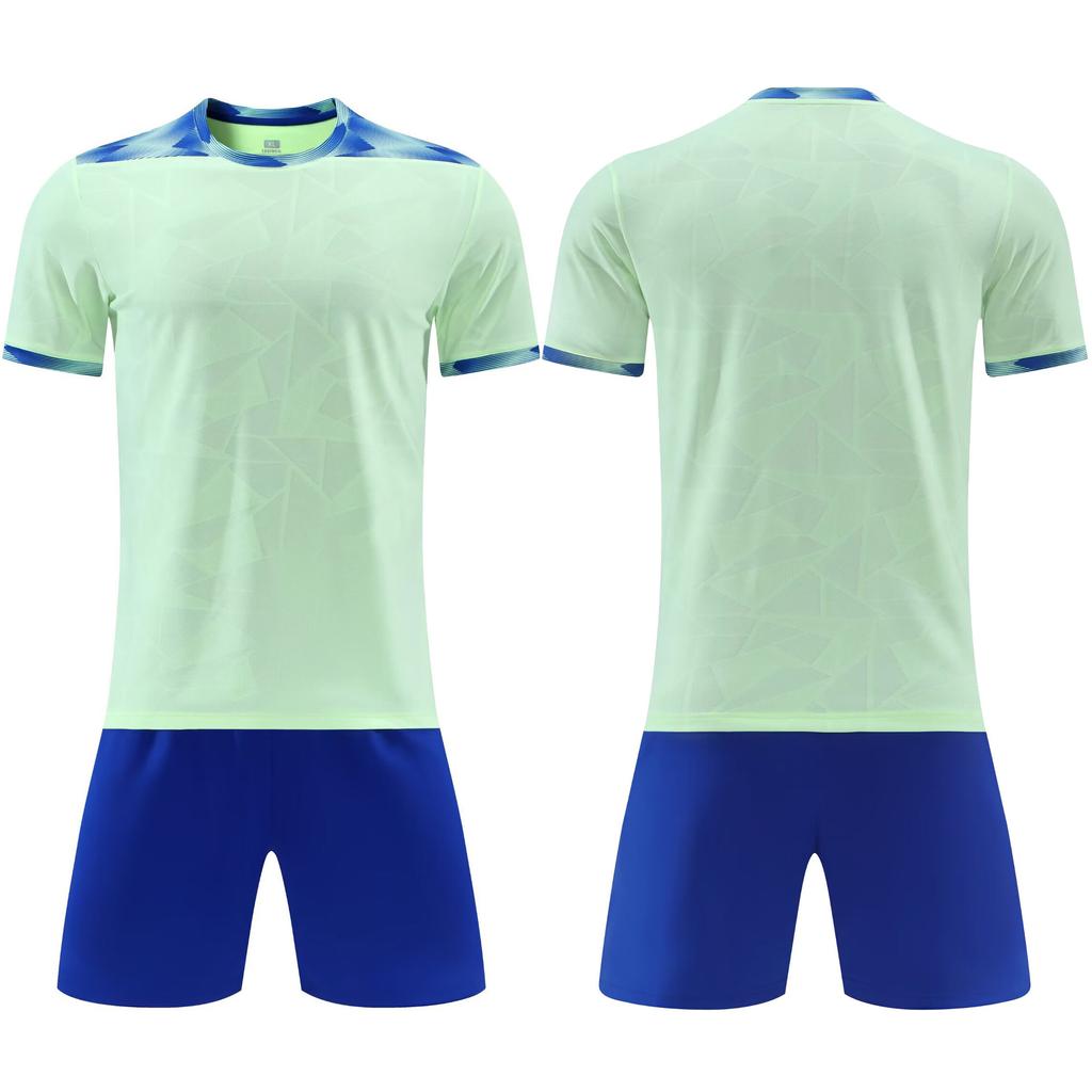 2026 high-end children's football jersey set, primary school football training jersey, boys and girls competition printed jersey