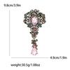 Винтажный сплав горный хрусталь суд кулон брошь мода креативное женское платье шаль брошь украшение булавка