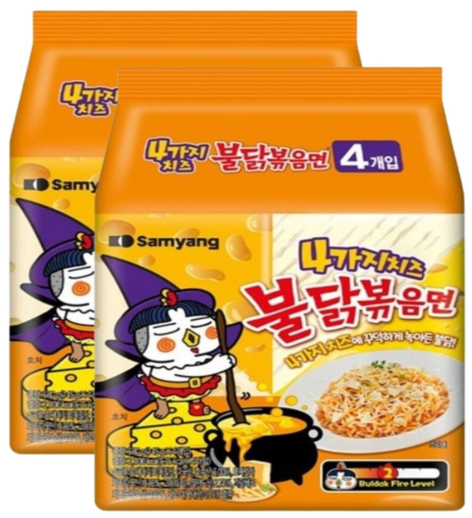Samyang Булдак Куриный Жареный Сырный Рамен Корейский Рамен