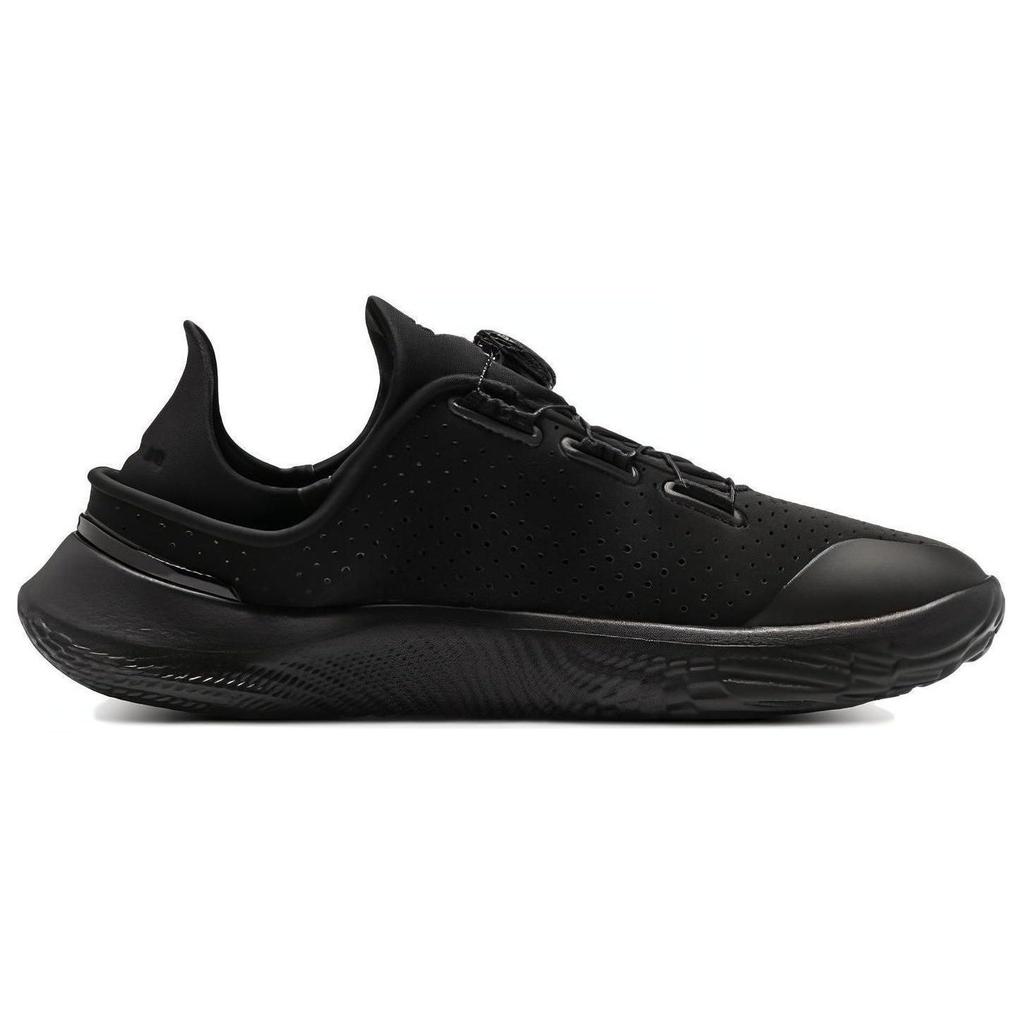 Under Armour Ua Flow Slipspeed Износостойкие Износостойкие Низкие Повседневные Кроссовки Унисекс Черный 3026197-008