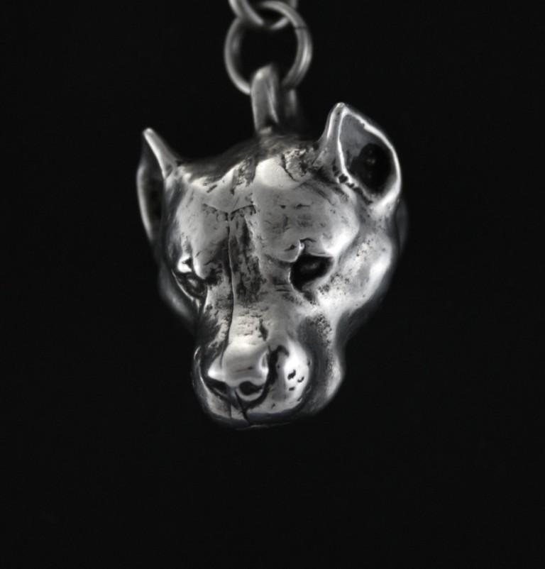 American Staffordshire Terrier, Amstaff - Dog necklace, unique jewellery for the dog fan, unique adder pendant by Art-Dog brand