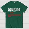 ADULTING Cotton Summer Casual Cool Loose T-Shirt