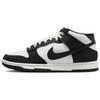 Dunk Mid Canvas Panda Men Sneakers Black Sail DV0830-102