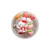 Mobile Phone Airbag Bracket Pasted Round Rocking Music Strawberry Kt Cat Women'S Cute Magnetic Desktop Support Rack Ring