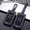 Renault Key Cover for Koleos, Captur, Fluence, Scenic, Latitude, and Megane - Remote Control Card Shell.