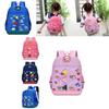 Stylish Boys Girls Cartoon Backpack Breathable Lightweight Oxford Fabric Bag