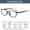 For Women&Men Resin Clear Toughness Presbyopic Glasses Hyperopia Eyewear HD Lens Reading Glasses