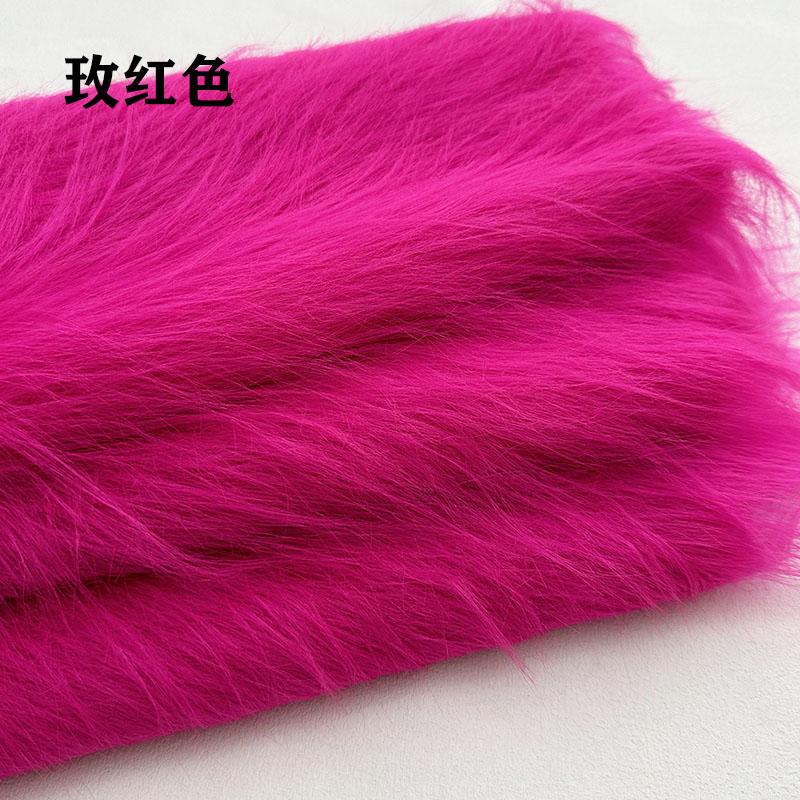 100x180 см длинный искусственный мех ткань ковер одежда кукла плюшевая мягкая игрушка для рукоделия DIY швейные принадлежности ручной работы