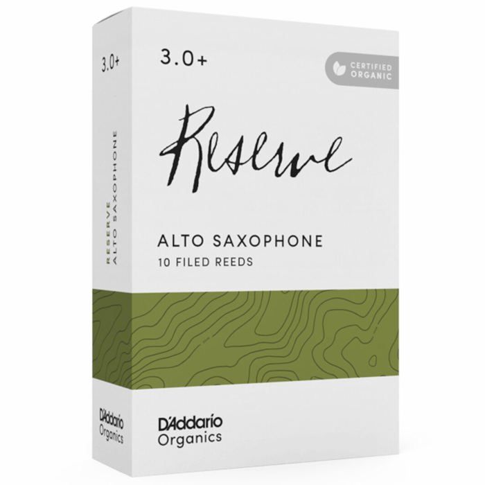 Anches - DADDARIO - Organic Reserve - Biseau allongé - Coupe française - Agriculture biologique