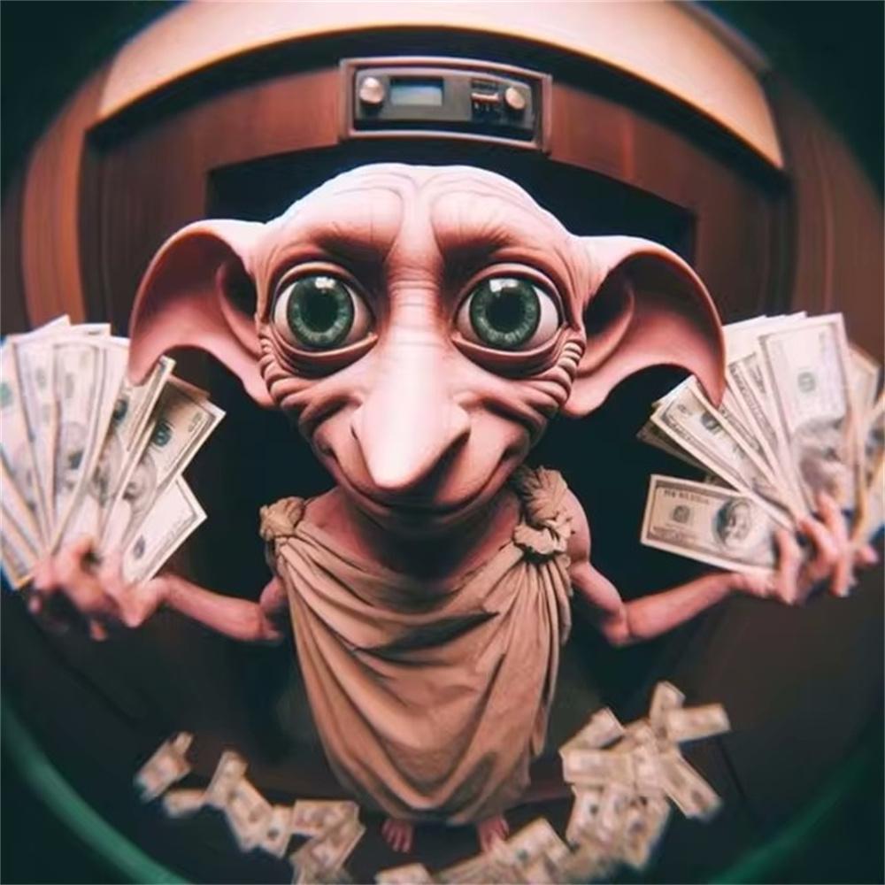 Гарри Поттер Добби 5D DIY Набор для Алмазной Живописи Мультфильм Вышивка Крестом Пикси Ручная Работа Мозаика Арт Домашний Декор Подарки