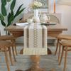 Table Cloth Macrame Table Runner Farmhouse Style Modern Farmhouse Decor Rustic Woven Cotton Festival Home Decoration