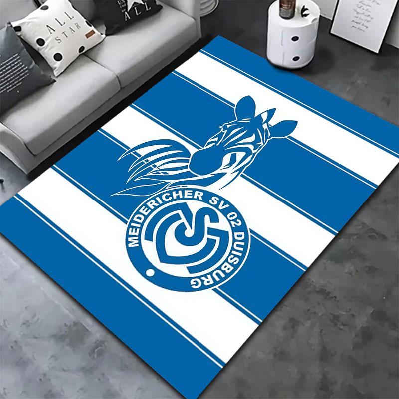 MSV Duisburg Carpet Rug for Living Room Bedroom Home Sofa Decoration,Kids play Non-slip Floor Mat