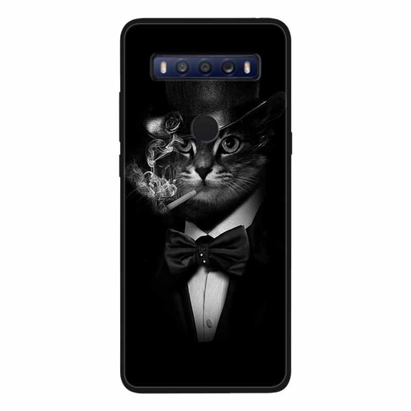 Для чехла TCL 10 SE Мягкий Силиконовый Крутой Модный Чехол Для TCL 10SE T766U T766H Задняя Крышка TCL10SE TPU Защитный Чехол Для Телефона Fundas