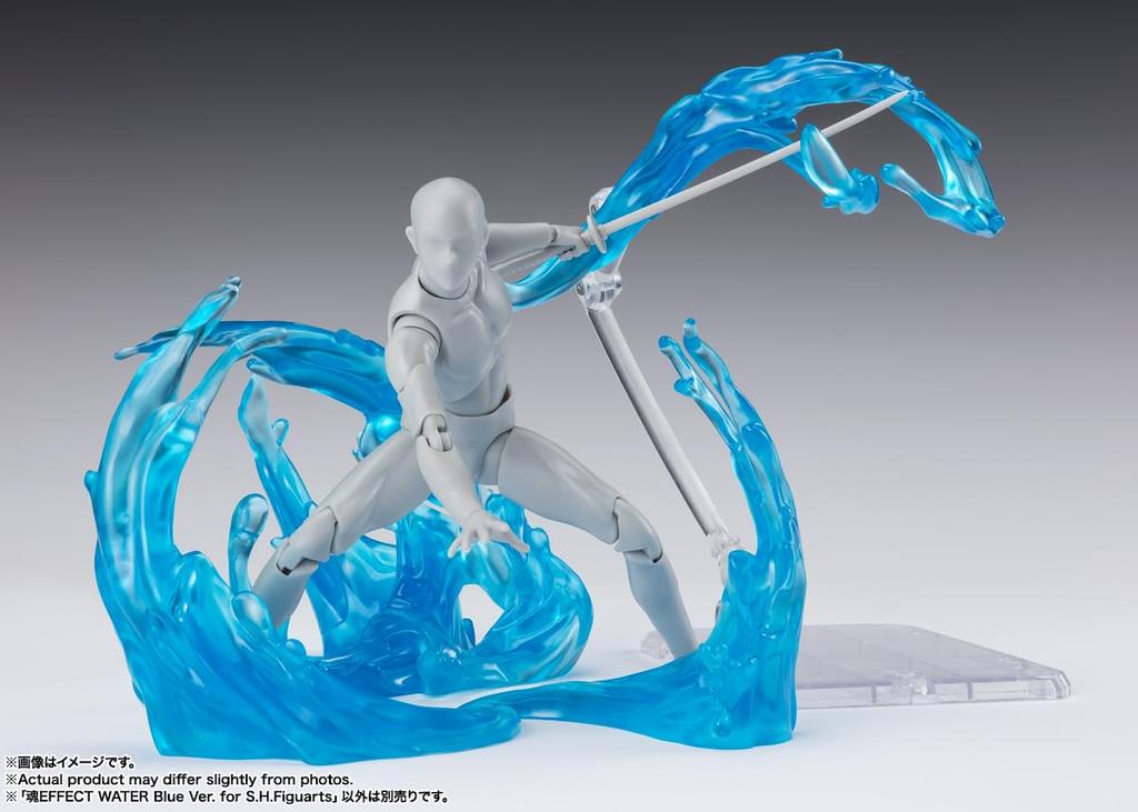 Tamashii ЭФФЕКТ ВОДЫ Синий для 180 мм окрашенной готовой фигуры Вер.. SHFiguarts приблизительно. ПВХ и АБС