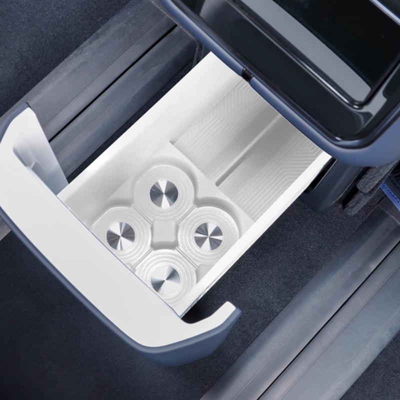 For Zeekr 9X 2025 2026 Fridge Silicone Pad Mat Interior Storage Box Car Styling Modified Accessories