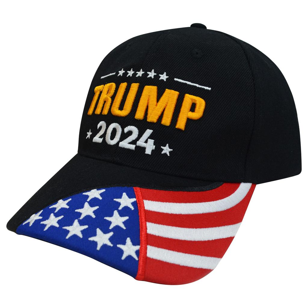 Шляпа 2024 Дональд Шляпа 2024 MAGA Keep America Great Hat Регулируемая бейсболка с вышивкой США