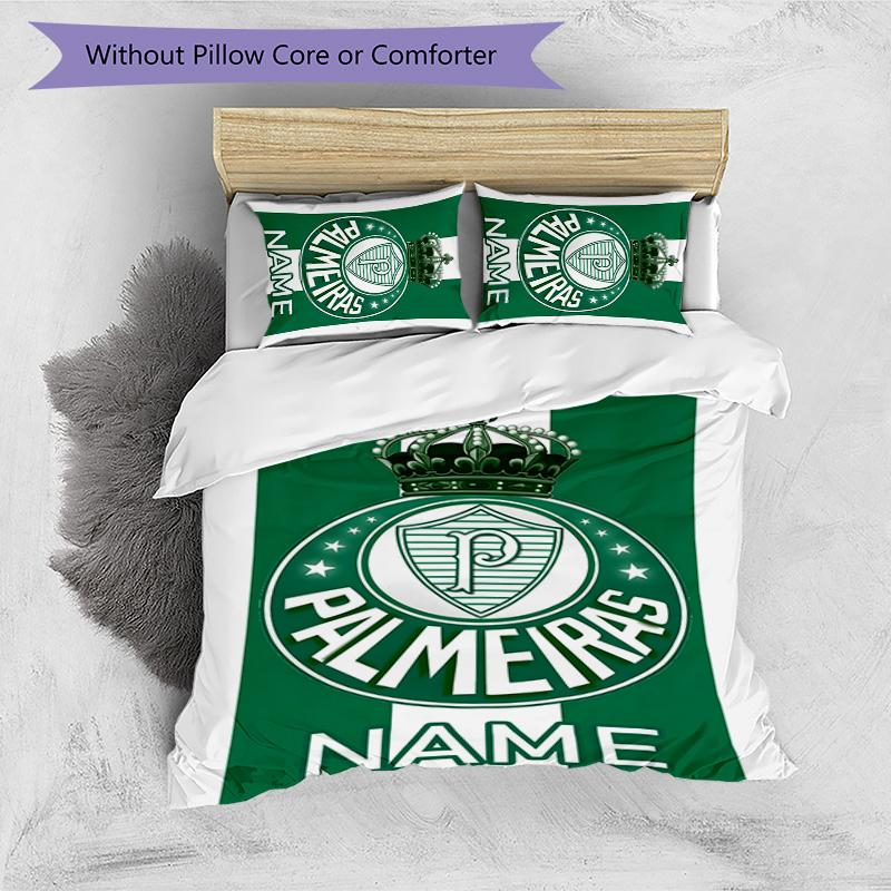 3pcs Football22 Cover Set - Personalized Name, HD Printed Bedding with 1 Cover and 2 Pillowcases - Perfect for Home Decor, Easy Care