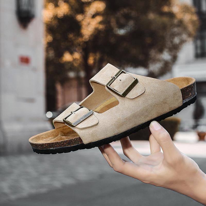 Новая мужская обувь дизайнерский ретро стиль уличная для активного отдыха Высококачественная парная повседневная обувь Летние шлепанцы Универсальные Горячие