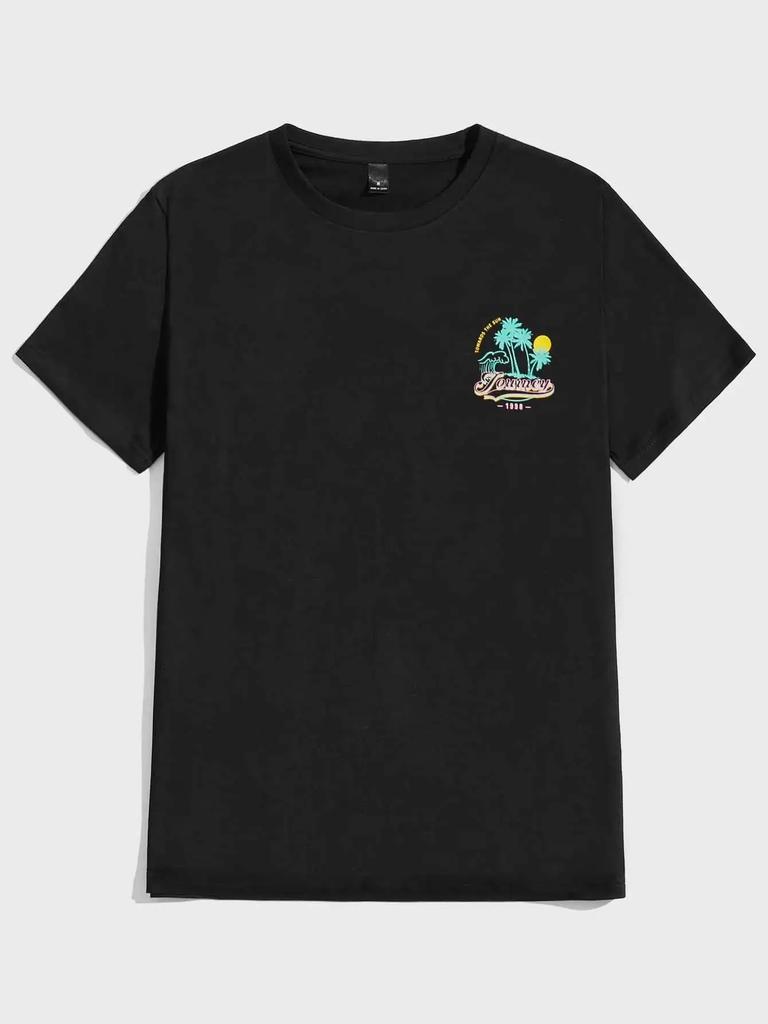 Летние приключения на пути к солнцу Jouiney 1998 Футболки мужские свободные хлопковые футболки одежда летние топы с круглым вырезом повседневные свободные футболки