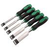 1Pc Chisel Flat Chisel Wood Chisel Hardware Tool 10-25mm Wood Chisel Slotting Steel Chisel Wood Carving Tool