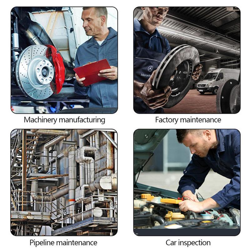 Механическое зеркало с вращением на 360 градусов и светодиодной подсветкой. Инструменты для проверки механических автомобилей. Для проверки мелких деталей автомобиля.