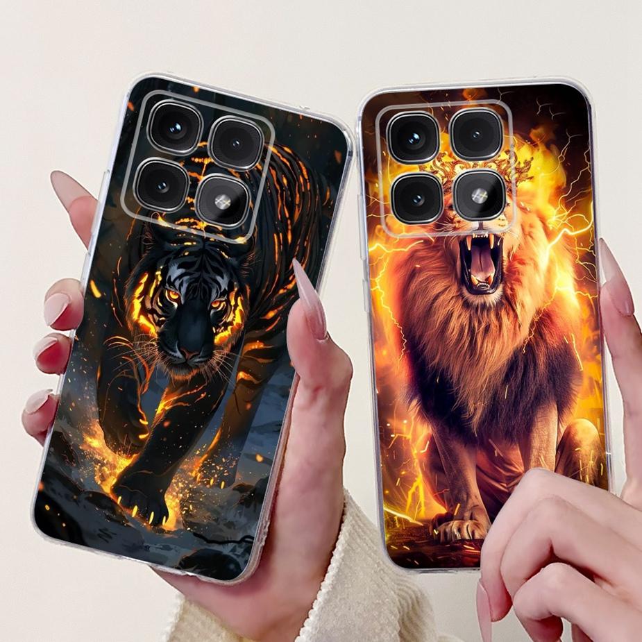 For Xiaomi Mi 14T Pro Case Cute Cat Fashion Painted Cover Soft Silicone Phone Case For Xiaomi 14T Pro Mi14T 5G Back Cover Bumper