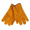 1Pair Soft Cowhide Driver Hunting Driving Farm Garden Welding Security Protection Safety Mechanic Glove Mountaineering Gloves
