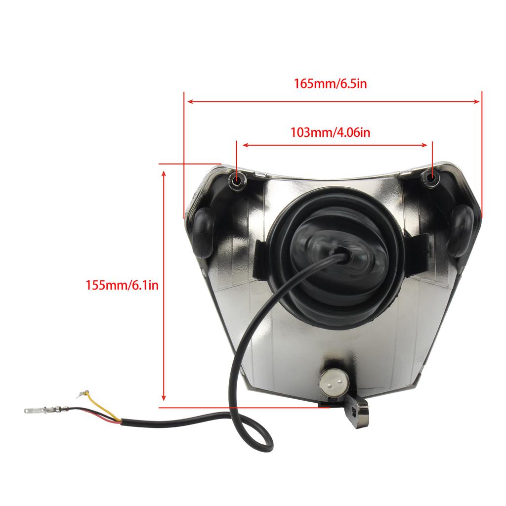 Для KTM светодиодная фара мотоцикла EXC EXCF SXF SX XC XCW XCF XCFW 125 250 300 350 450 Dirt Bike Аксессуары Эндуро