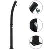 VidaXL Solar Shower Black 214 Cm 20 L