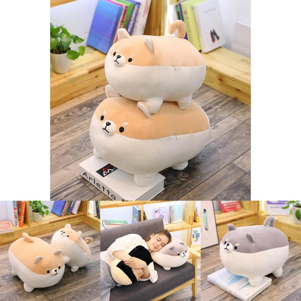 Очаровательная плюшевая игрушка собака Сиба-ину с мягким дизайном корги чай, идеально подходящая для детей