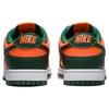 Nike Dunk Low Miami Hurricanes Мужские кроссовки Green Gorge-Green White DD1391-300