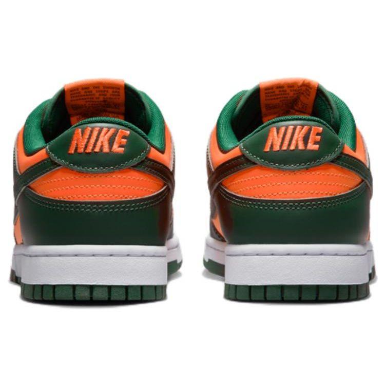 Nike Dunk Low Miami Hurricanes Мужские кроссовки Green Gorge-Green White DD1391-300