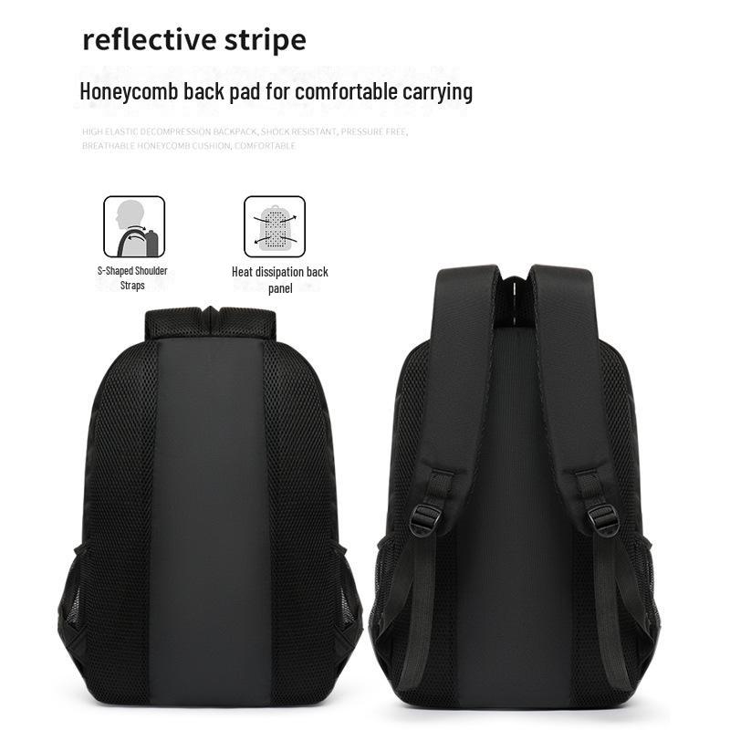 Мужской многофункциональный водонепроницаемый деловой рюкзак для поездок на работу — большая вместимость для ноутбуков и деловых поездок