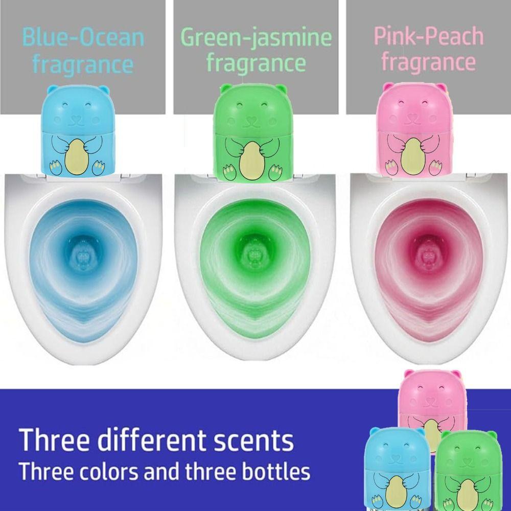 Блестящий Чистый Очиститель для Унитаза Предмет Домашнего Обихода Мягкие Ингредиенты Океанский Дезодорирующий Очиститель Бачка Унитаза