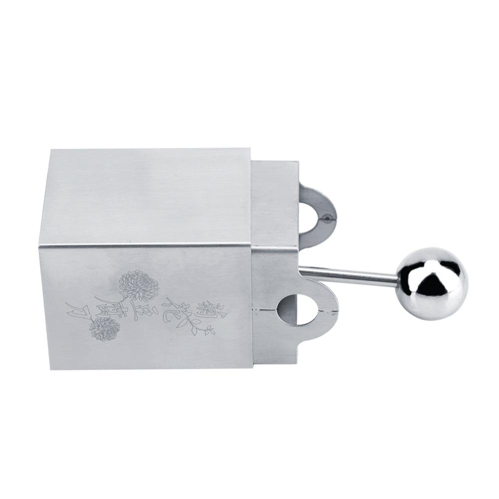 Silver Tofu Shredding Mold Stainless Steel Tofu Pressing Mold Home Kitchen Cooking