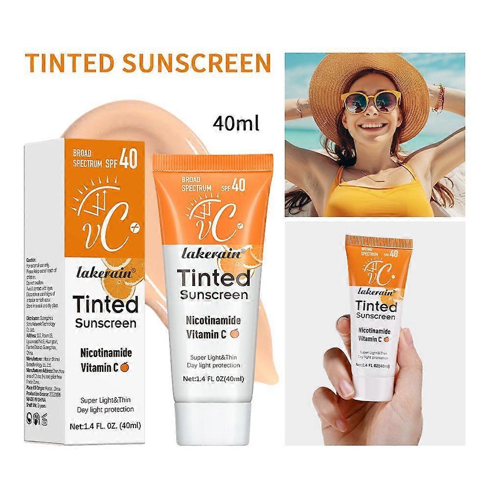 Lakerain Colored Vitamin C Sunscreen Spf40+