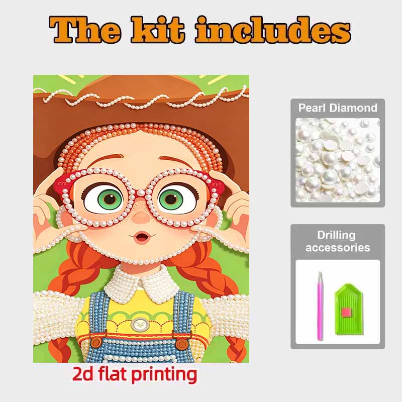 Disney Pearl Painting Toy Story Trish DIY Pearl Painting Gem Art Pearl Dot Painting Picture Crafts Adult Beginner Gifts Home Decor