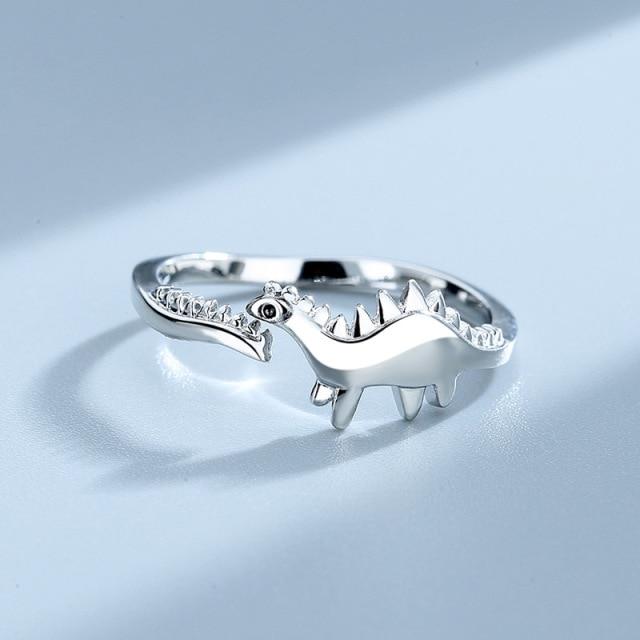 Регулируемое кольцо с милыми животными, ювелирные изделия, открытые кольца для влюбленных пар, дамы, подарки на День святого Валентина