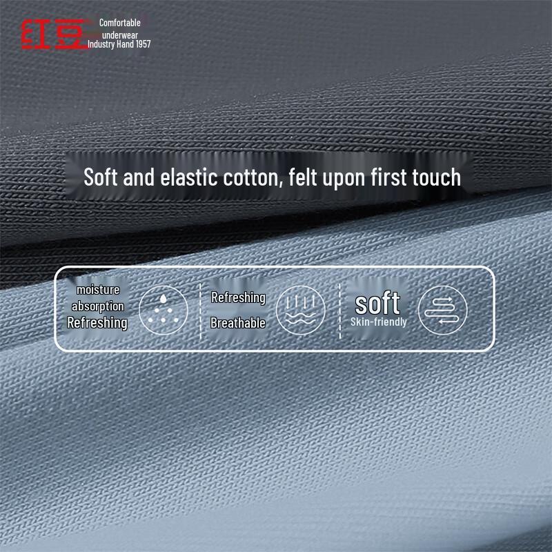 Hodo Men's 7A Antibacterial Boxer Briefs 3-Pack