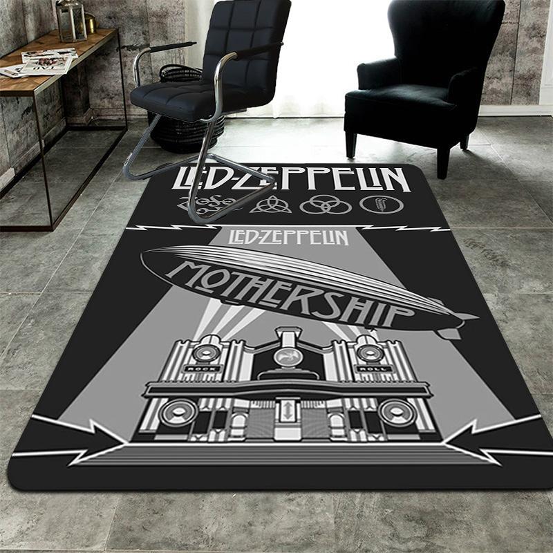 Vintage Zeppelin Rug Floor Mat for Living Room or Bedroom Soft and Comfortable Carpet a Gift for Birthday and Holiday.MFF0918220