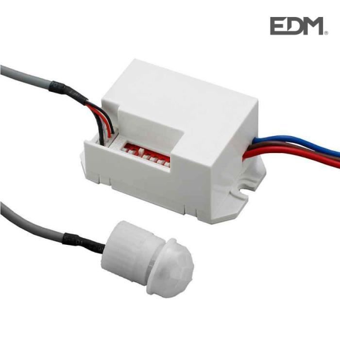 Датчик движения - E3 - 03227 - Настройка времени - Настройка освещенности - 55x25x35мм