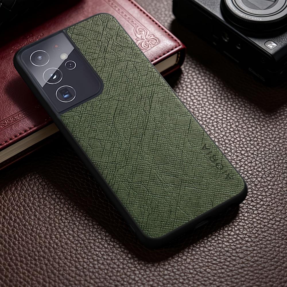 Minimalist Luxury Style Phone Case for Samsung for Galaxy S23 S22 S21 S20 Ultra Plus FE Scratch-resistant Protection for Galaxy S23 Ultra Case