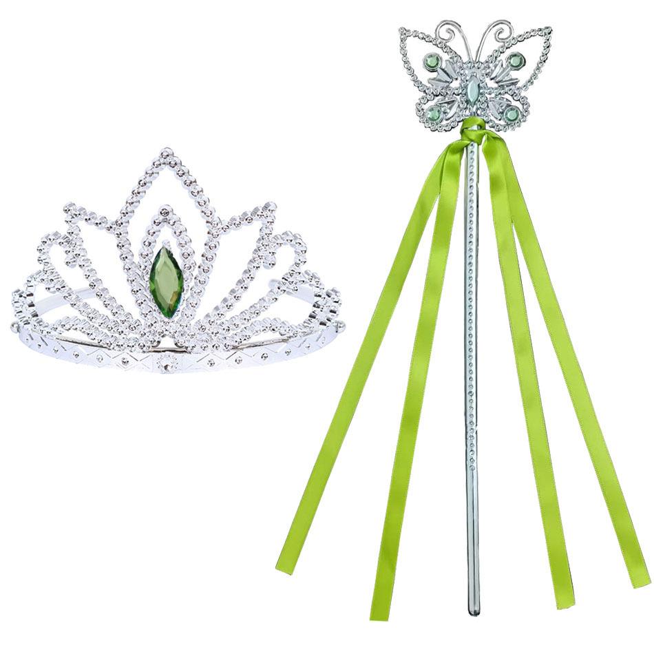 Детский костюм на Хэллоуин Зеленая фея Динь-Динь платье