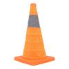Reflective Safety Cone 45x24.5x24.5cm Collapsible Portable Soft Traffic Safety Cone for Road Parking