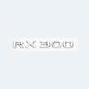 ABS Letters Numbers RX200t RX300 RX350 RX450h RX450hL Chrome Silver Car Sticker Rear Trunk Badge Emblem for Lexus Series AEQ1