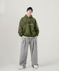 Худи из плотного хлопка Khaki Kmhd6750