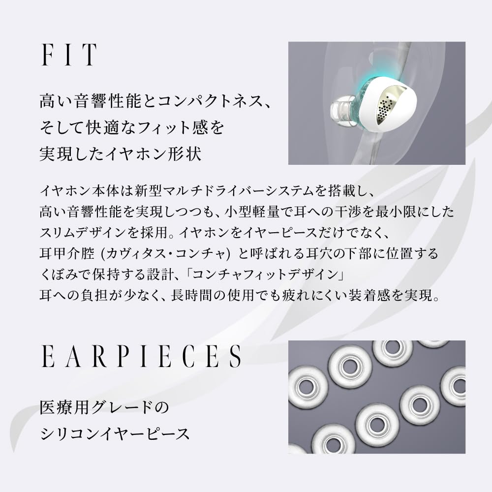 AVIOT Wireless Bluetooth with Adaptive Noise 3D Spatial Audio and LDAC Up to 52 Hours of Wireless Waterproof and Dustproof Lightweight Ambient Sound