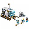 Creative City Outer Space The Moon Rover  Building Blocks Astronaut Model Probe Vehicle Toys Kids Adult For Gifts