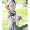 Portable multi-functional Sling Backpack , double-shoulder dog backpack,breathable outdoor pet bag for Cats & Puppies