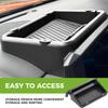 Dashboard Storage Box Compatible With Tacoma 2024-2025 Accessories,8-Inch Behind Screen Organizer Screen Back Tray Storage Box With Anti-Slid Pad